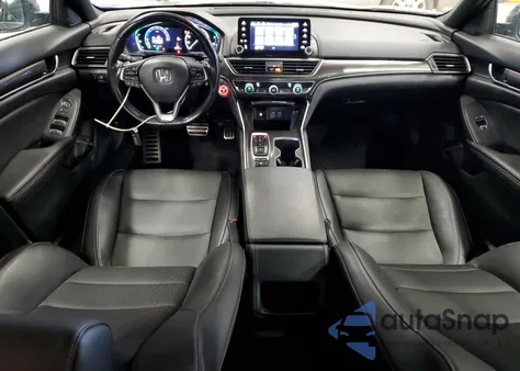 2022 Honda Accord Hybrid Sport из США, поврежденный, VIN 1HGCV3F25NA032468